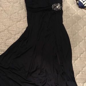 Plus size winter formal/ prom dress